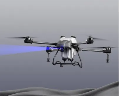 Ryžių sėjimo dronas